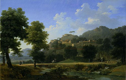 Italian Landscape (Le Paysage d'Italie), 1812, Jean-Victor Bertin