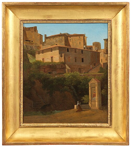 View Towards Cascata Vecchia, Tivoli, 1806, Jean-Victor Bertin