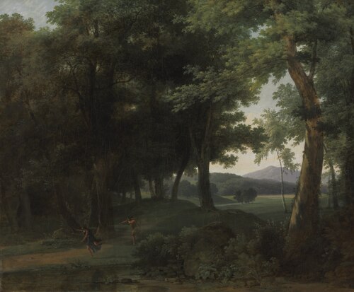 A Forest with Apollo and Daphne, 1810, Jean-Victor Bertin