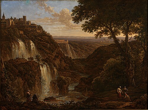 Tivoli, 1838, Jean-Victor Bertin