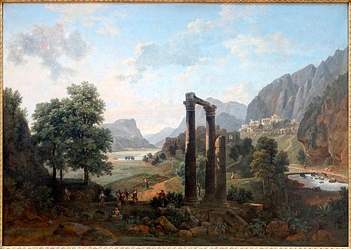 Paysage, 1835, Jean-Victor Bertin