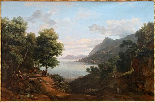 Paysage, 1835, Jean-Victor Bertin