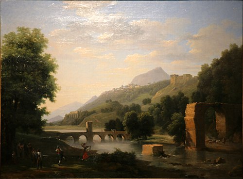 Paysage italien, , Jean-Victor Bertin