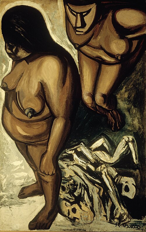 Indian Women, from the Los teules series, 1947, José Clemente Orozco