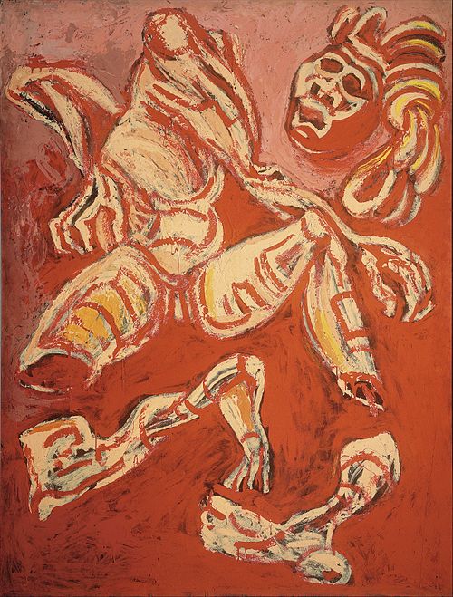 The Dismembered Man, from the Los teules series, 1947, José Clemente Orozco