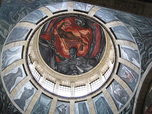 Man of Fire, 1936, José Clemente Orozco