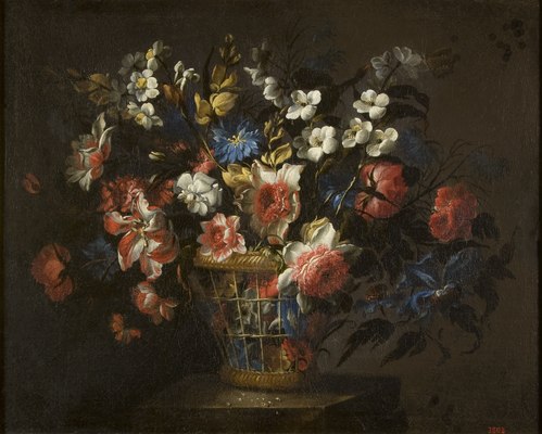 Corbeille de fleurs, 1693, Juan de Arellano
