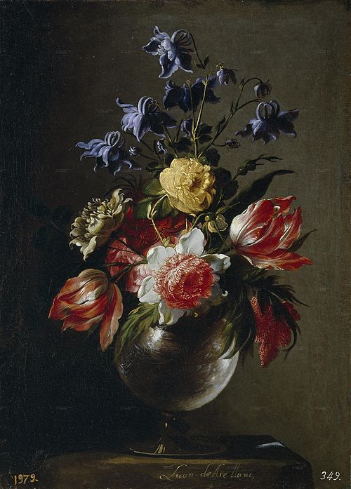 Vase de fleurs, 1650, Juan de Arellano