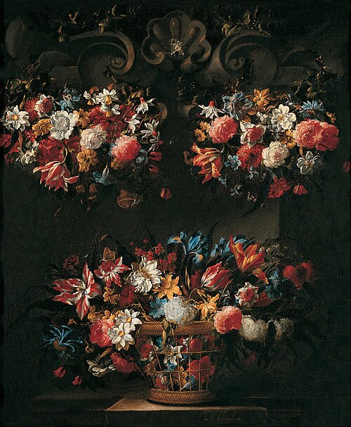 Still Life with Flowers, 1650, Juan de Arellano