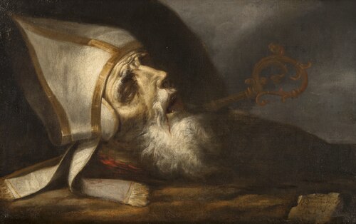 Martyred Bishop, 1670, Sebastián de Llanos Valdés