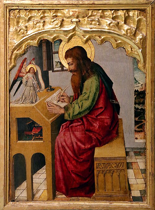St Matthew the Evangelist, 1450, Juan Rexach