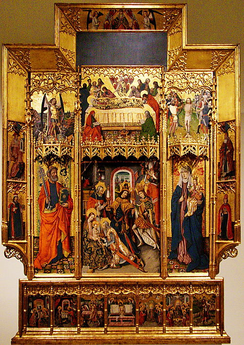 Retablo de la Epifanía, 1469, Juan Rexach