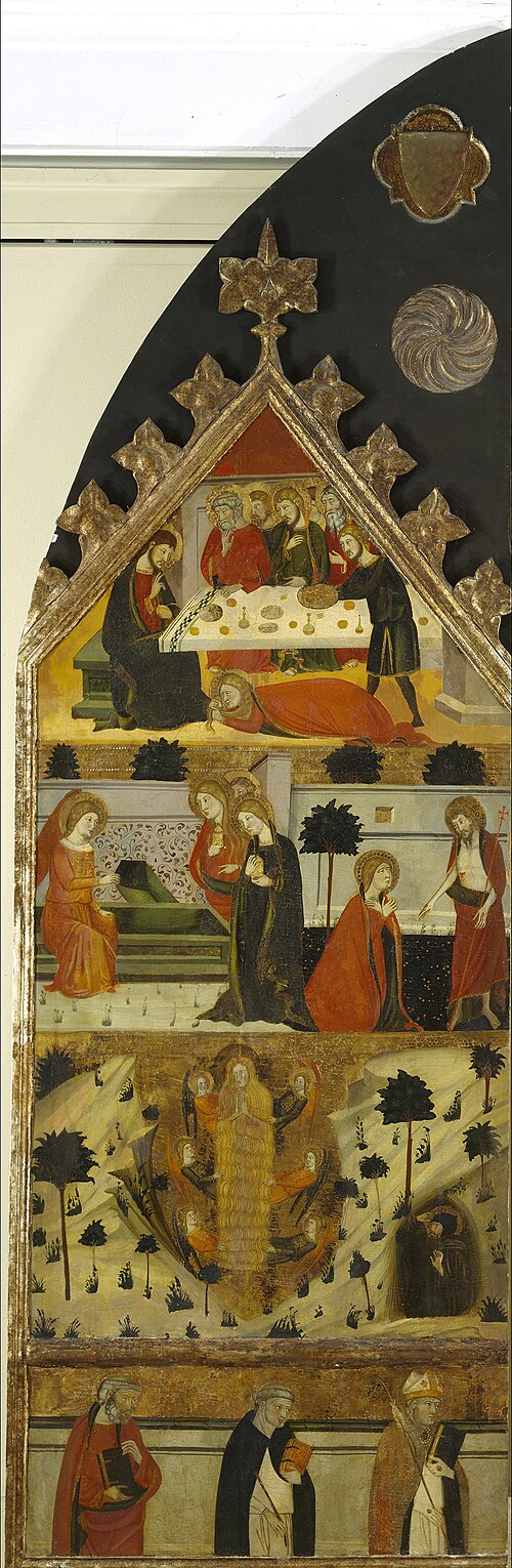 Episodes from the Lives of Mary Magdalen and Saint John the Baptist, 1359, Jaume Serra