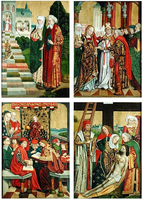 Présentation au Temple., 1499, Absolon Stumme