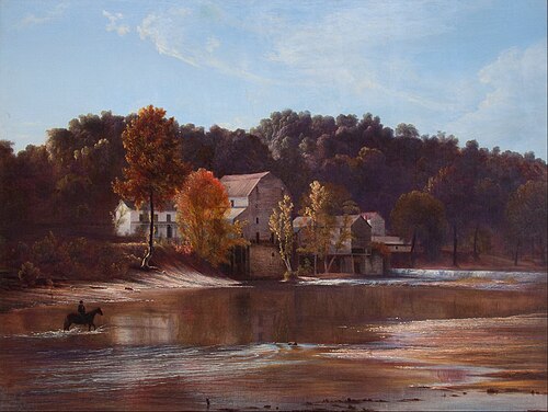 Governor Morrow's Mill, 1869, Godfrey N. Frankenstein
