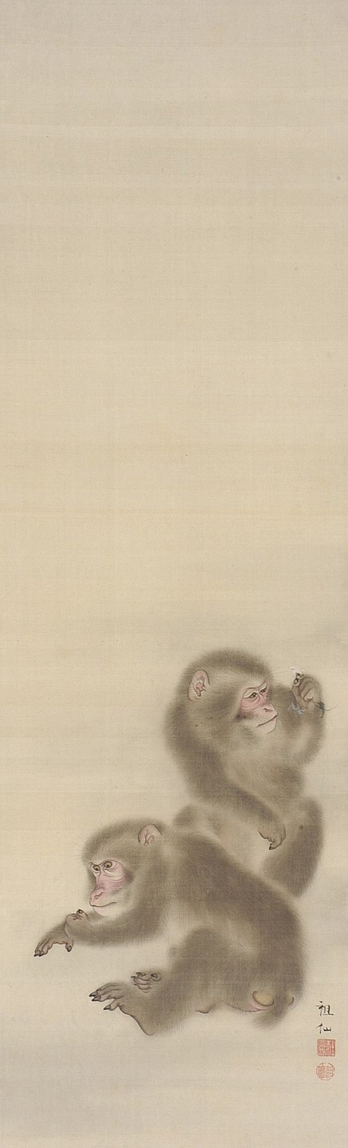 Two Monkeys, , Mori Sosen