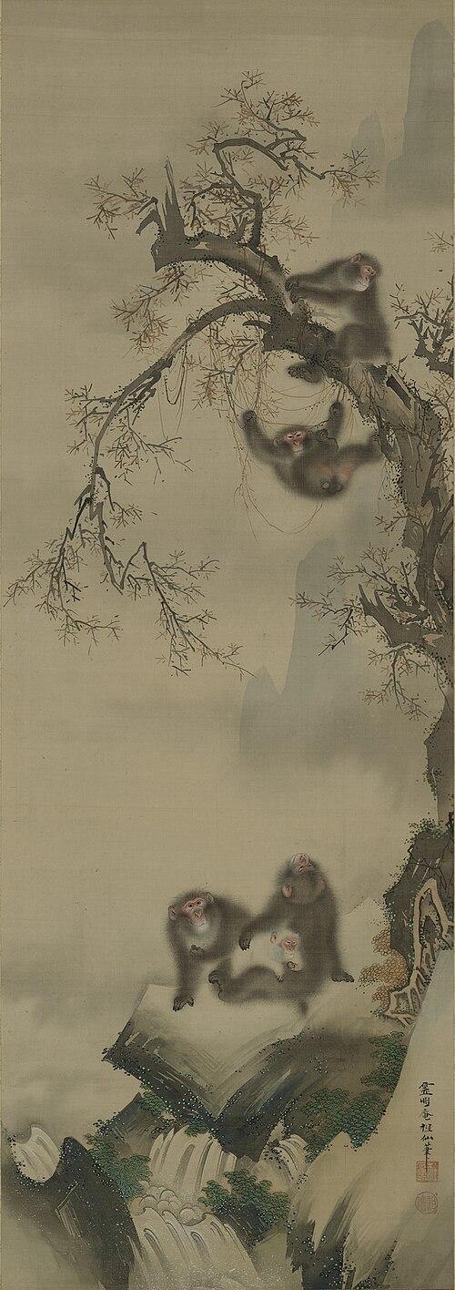 Monkey, 1750, Mori Sosen