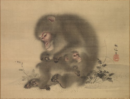 Monkeys, 1798, Mori Sosen