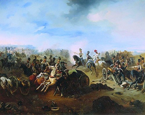Battle of Grochów. 1831, February 25 (February 13 at Julian Calandar), 1850, Bogdan Willewalde