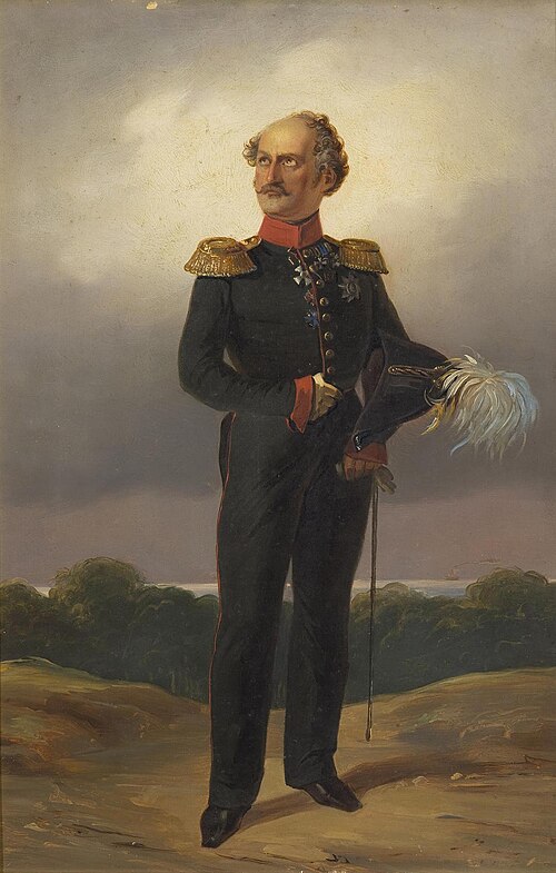 Portrait of a General, 1841, Bogdan Willewalde