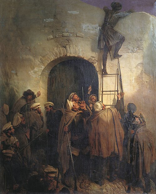Охотники Ширванского полка на Гунибе, 1870, Bogdan Willewalde