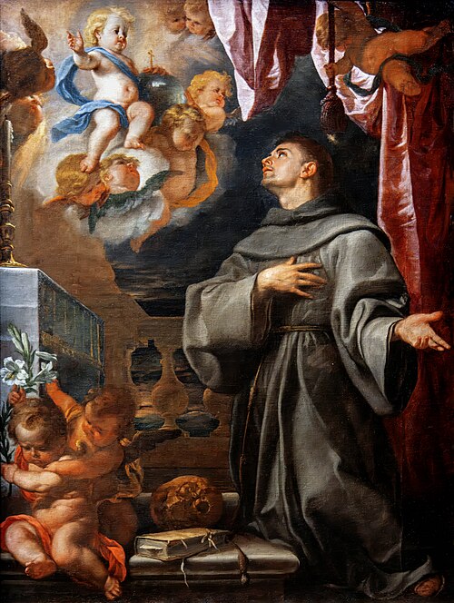 La Vision de saint Antoine, , Claudio Coello