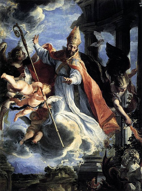 Le Triomphe de Saint Augustin, 1664, Claudio Coello