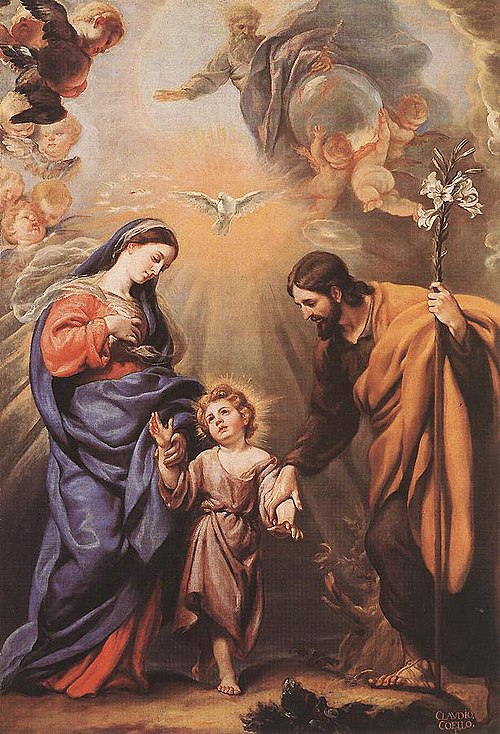 The Holy Family, 1650, Claudio Coello