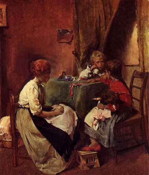 Cena familiar, 1911, Aurélia de Souza