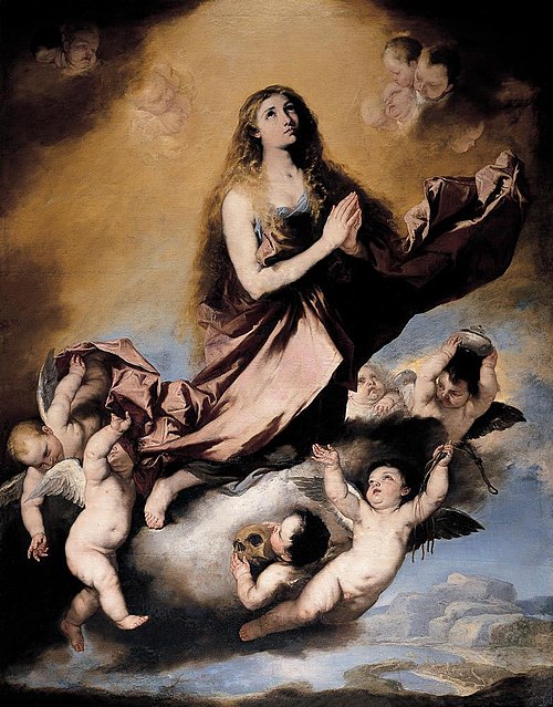 Ecstasy of Saint Mary Magdalene, 1662, Luca Giordano