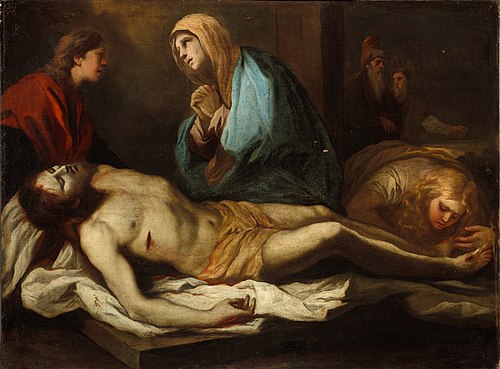 The Lamentation over the Dead Christ, 1680, Luca Giordano