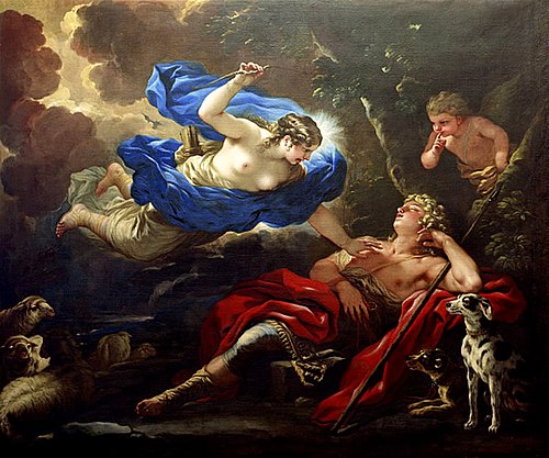 Diana and Endymion (Castelvecchio), 1677, Luca Giordano
