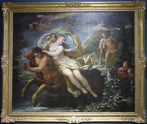 L'Enlèvement de Déjanire, 1672, Luca Giordano