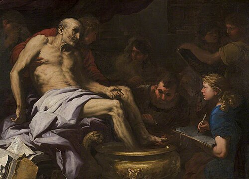 The Death of Seneca, 1662, Luca Giordano