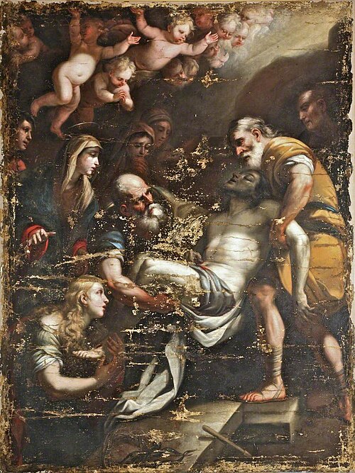 The Entombment, , Luca Giordano