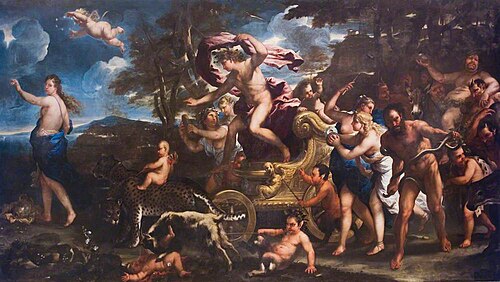 Bacchus and Ariadne, 1675, Luca Giordano