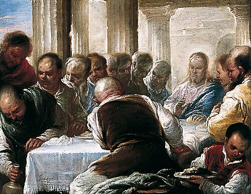 The Last Supper, 1690, Luca Giordano