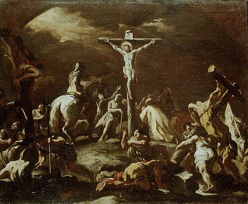The Crucifixion, 1704, Luca Giordano