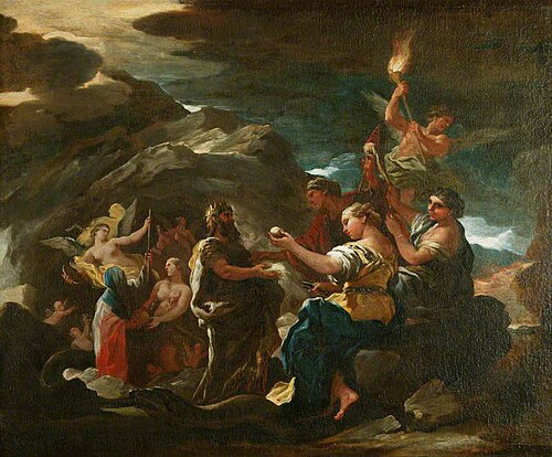 The Cave of Eternity, 1695, Luca Giordano