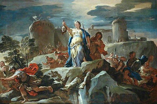 The Triumph of Judith, 1703, Luca Giordano