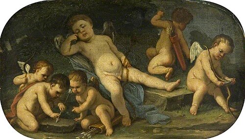 Cupids at Play, , Luca Giordano