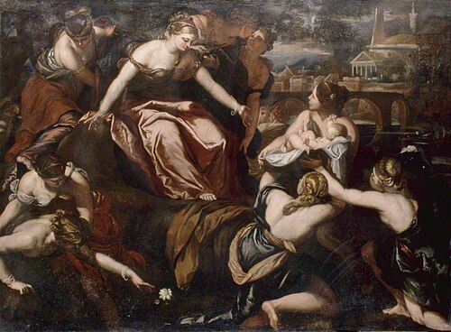 The Finding of Moses, , Luca Giordano