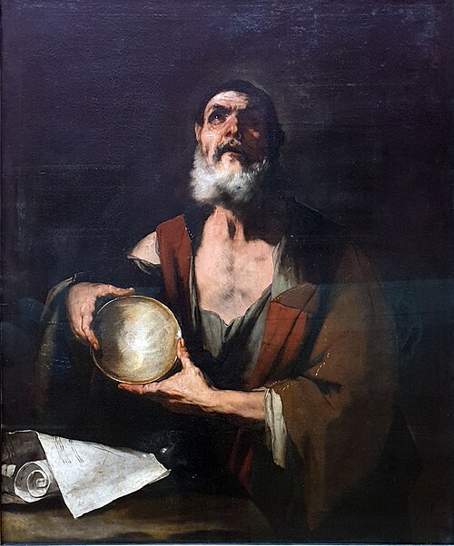 Archimedes, 1650, Luca Giordano