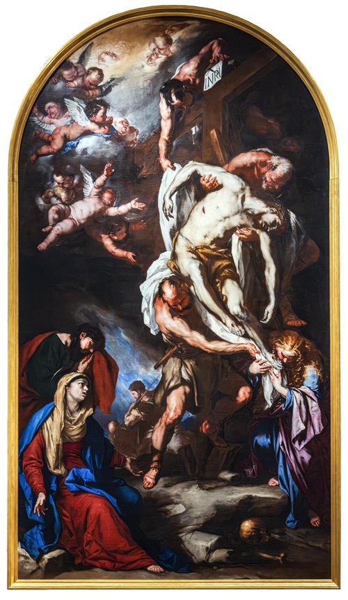 La descente de la Croix, 1665, Luca Giordano