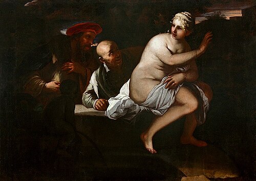 Suzanne et les vieillards, 1670, Luca Giordano