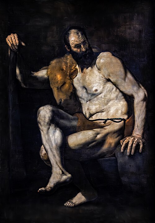 Hercule au repos, 1679, Luca Giordano