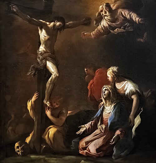 La Crucifixion, 1650, Luca Giordano