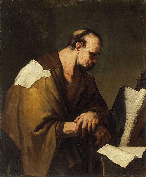 Le Philosophe Chilon, 1660, Luca Giordano