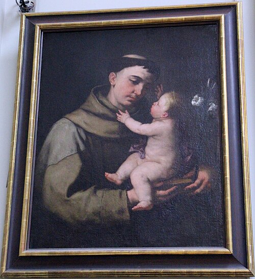 St. Anthony of Padua and the Child, 1655, Luca Giordano