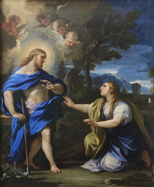Christ Appearing to Mary Magdalene, 1686, Luca Giordano